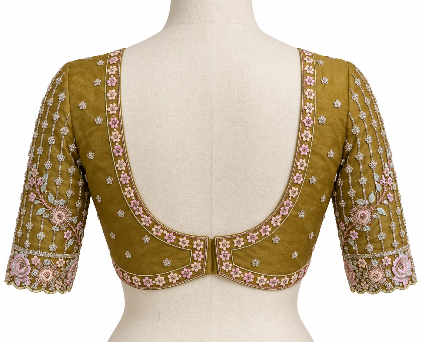 KF 21 Lemon Soft Net Bridal Lehenga Choli with Floral Motifs — Wholesale Lehenga, Vardan Ethnic wholesale from Surat — view 7