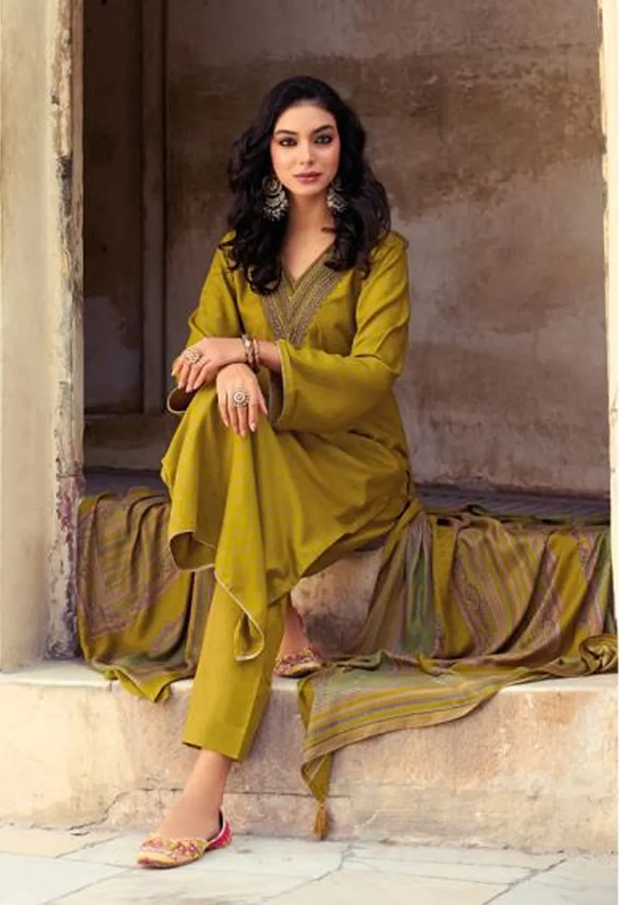 Kilory Aayat Viscose Pashmina Digital Printed Salwar Kameez Collection — Wholesale Salwar Suits, Kilory Trends wholesale from Surat — view 3