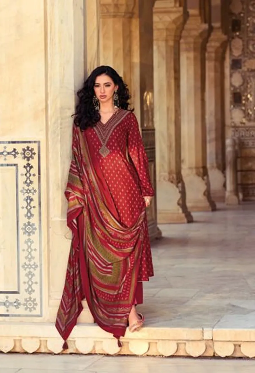 Kilory Aayat Viscose Pashmina Digital Printed Salwar Kameez Collection — Wholesale Salwar Suits, Kilory Trends wholesale from Surat — view 7