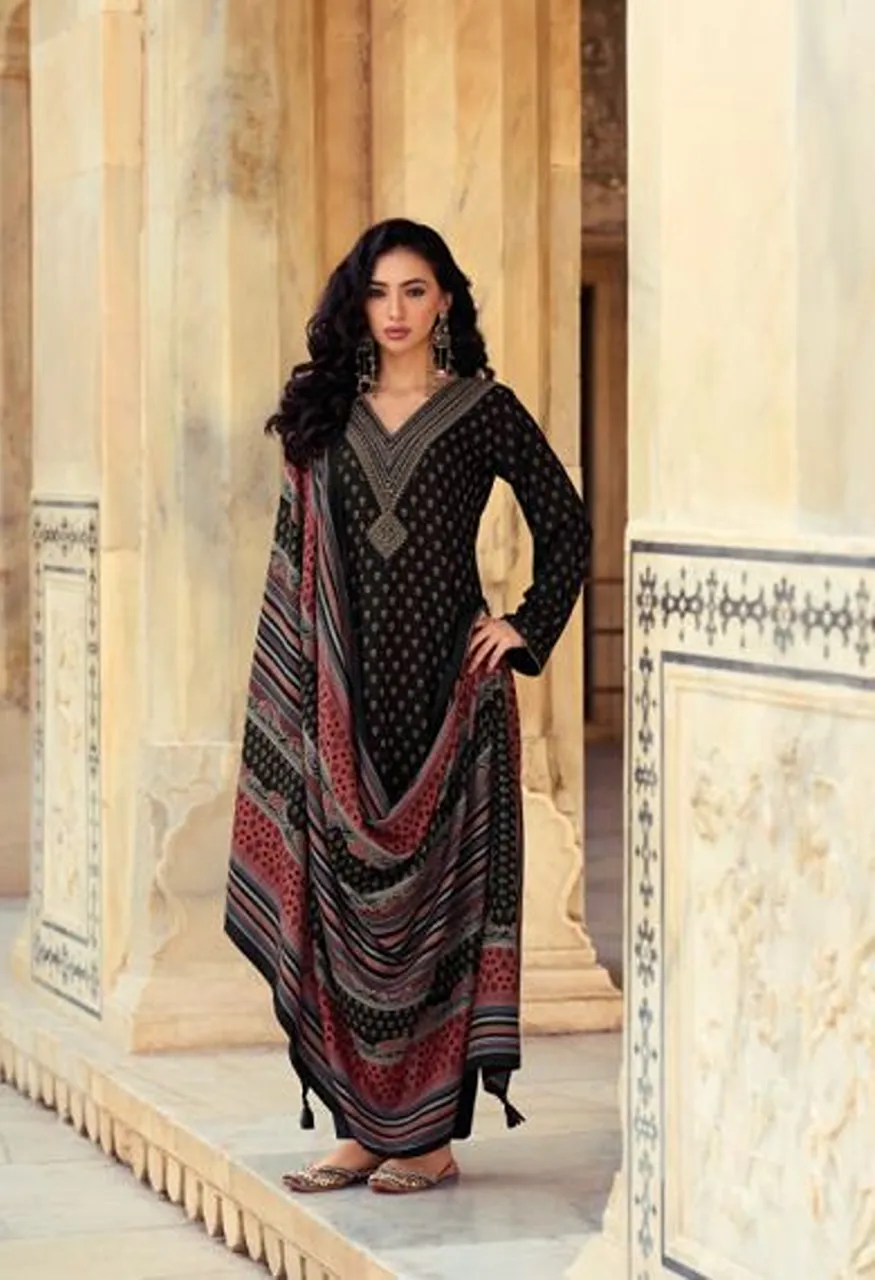 Kilory Aayat Viscose Pashmina Digital Printed Salwar Kameez Collection — Wholesale Salwar Suits, Kilory Trends wholesale from Surat — view 6