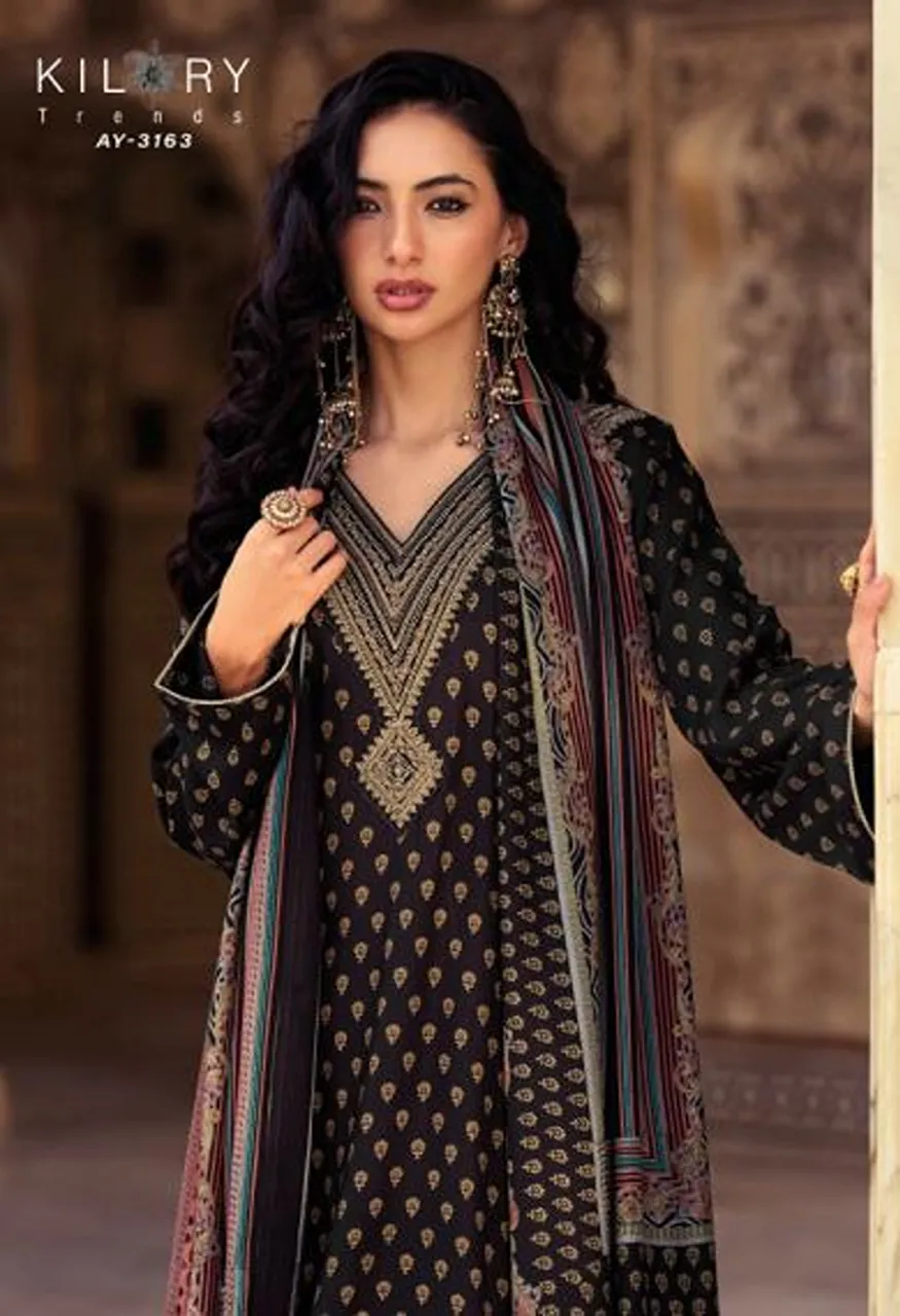Kilory Aayat Viscose Pashmina Digital Printed Salwar Kameez Collection
