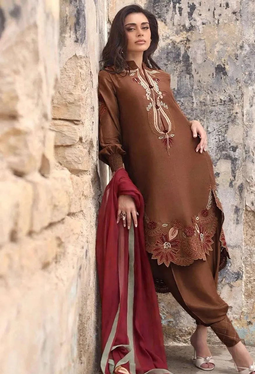 Bandhani Palace LG 2157 Party Wear Gajji Silk Suit with Georgette Dupatta Set