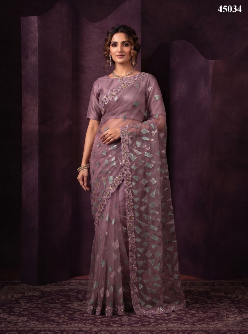 Mahotsav Norita Limited Edition Satin Silk Embroidered Designer Saree Collection