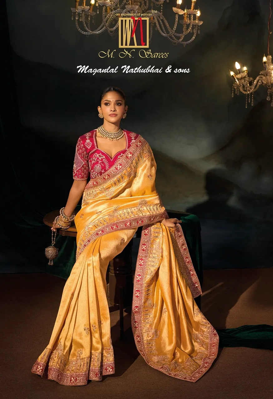 M.N. 8600 Series The Royal Heritage Designer Saree Collection