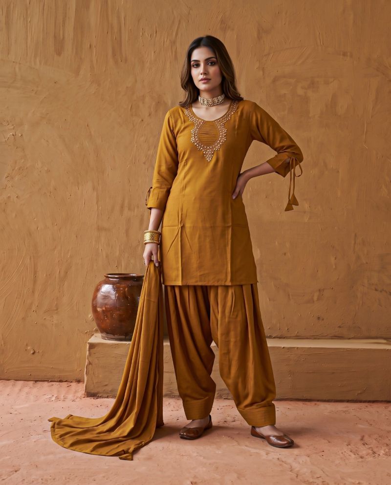 Naisha K 1450 Roman Manual Work Farshi Salwar Suit Collection