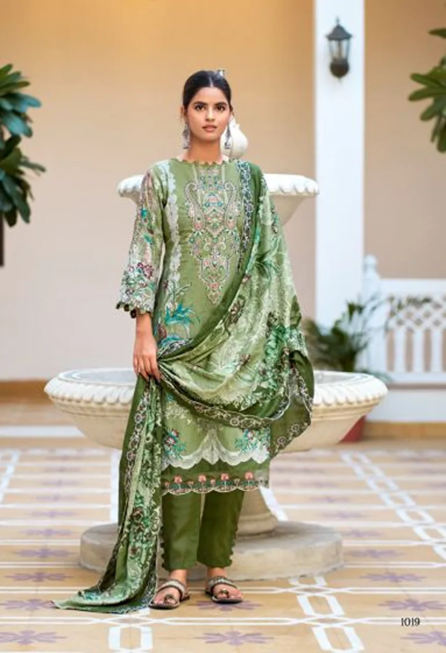 Naisha K 1450 Roman Manual Work Farshi Salwar Suit Collection — Wholesale Salwar Suits, Vardan Ethnic wholesale from Surat — view 9