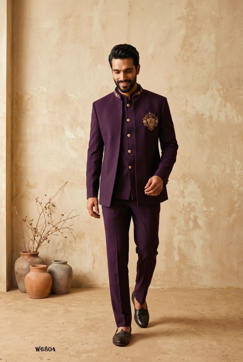 Outluk Wedding 56 Heavy Lachaka Designer Wedding Wear Set Wholesale — Details Attached, Men's Wear, Outluk wholesale from Surat — Photo 4