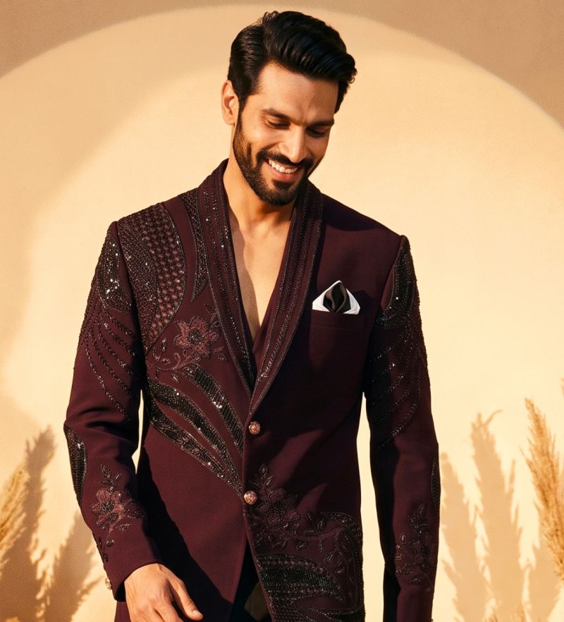 Outluk Wedding 56 Heavy Lachaka Designer Wedding Wear Set Wholesale — Details Attached, Men's Wear, Outluk wholesale from Surat — Photo 7