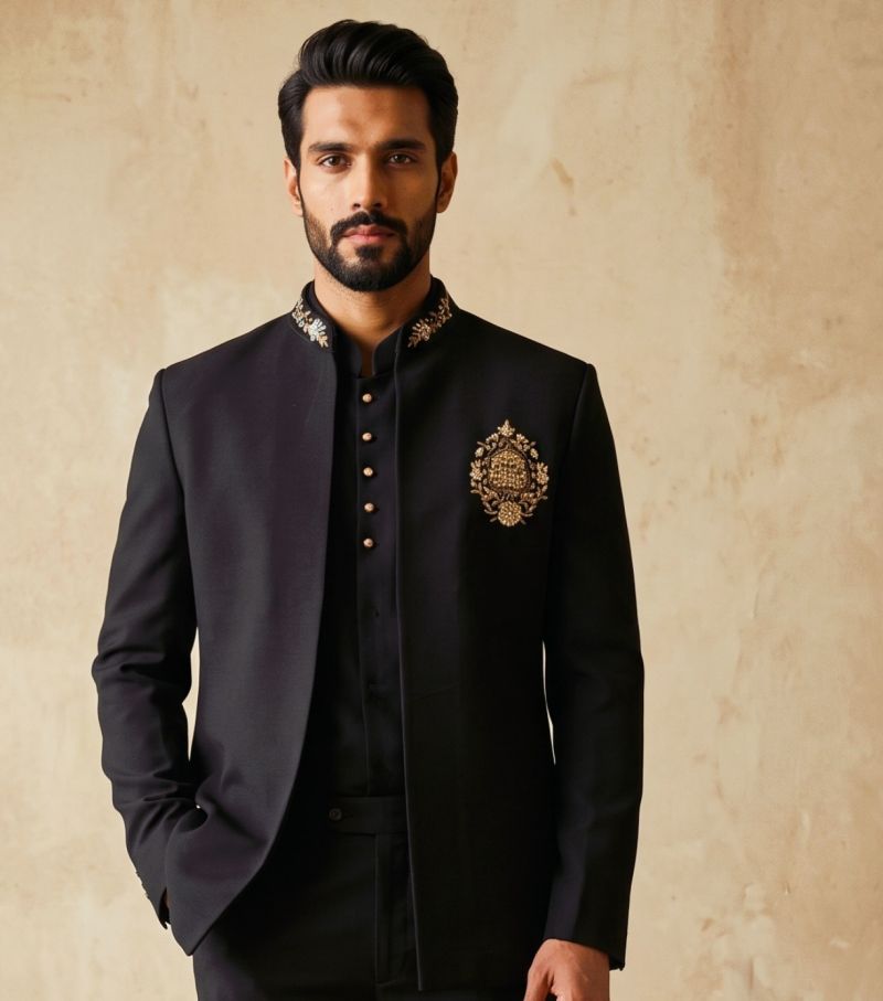 Outluk Wedding 56 Heavy Lachaka Designer Wedding Wear Set Wholesale — Details Attached, Men's Wear, Outluk wholesale from Surat — Photo 6