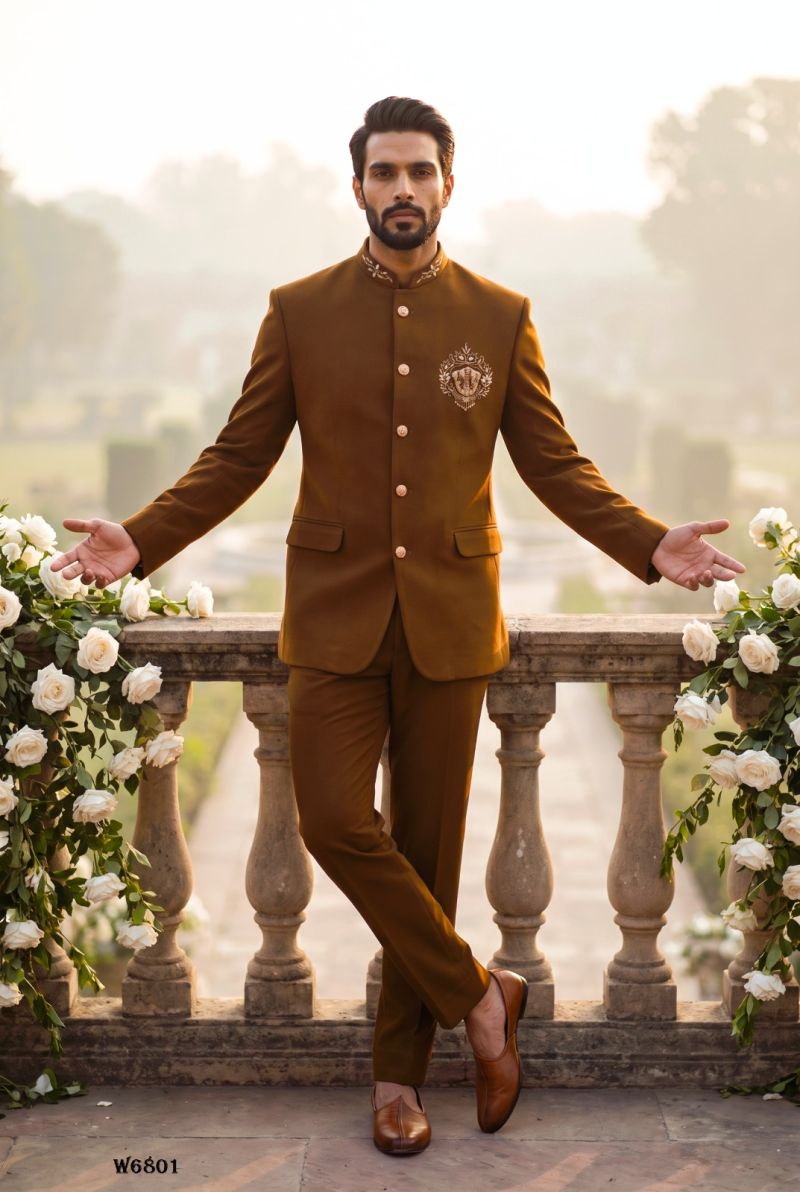 Outluk Wedding 56 Heavy Lachaka Designer Wedding Wear Set Wholesale — Details Attached, Men's Wear, Outluk wholesale from Surat — Photo 3