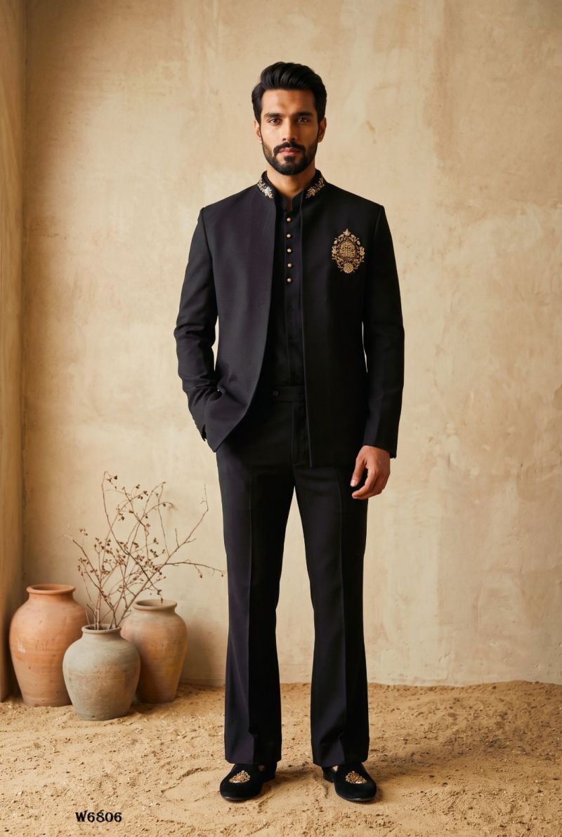 Outluk Wedding 56 Heavy Lachaka Designer Wedding Wear Set Wholesale — Details Attached, Men's Wear, Outluk wholesale from Surat — Photo 13