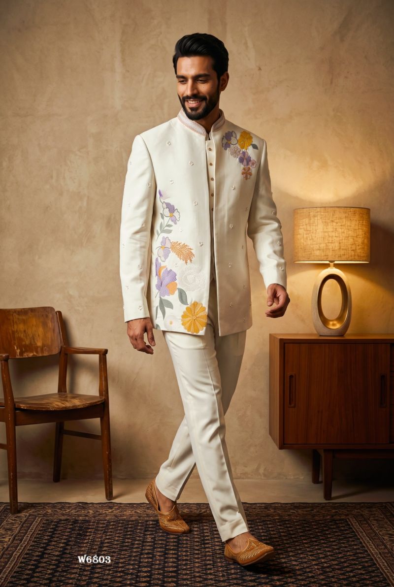 Outluk Wedding 56 Heavy Lachaka Designer Wedding Wear Set Wholesale — Details Attached, Men's Wear, Outluk wholesale from Surat — Photo 12