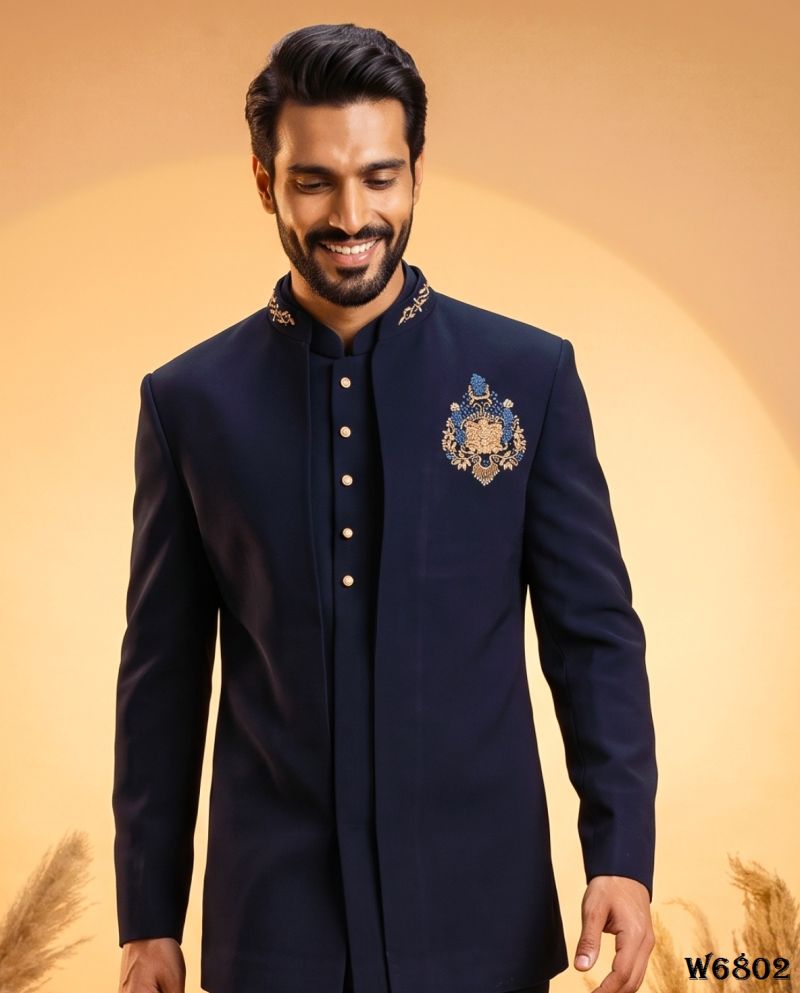 Outluk Wedding 56 Heavy Lachaka Designer Wedding Wear Set Wholesale — Details Attached, Men's Wear, Outluk wholesale from Surat — Photo 9