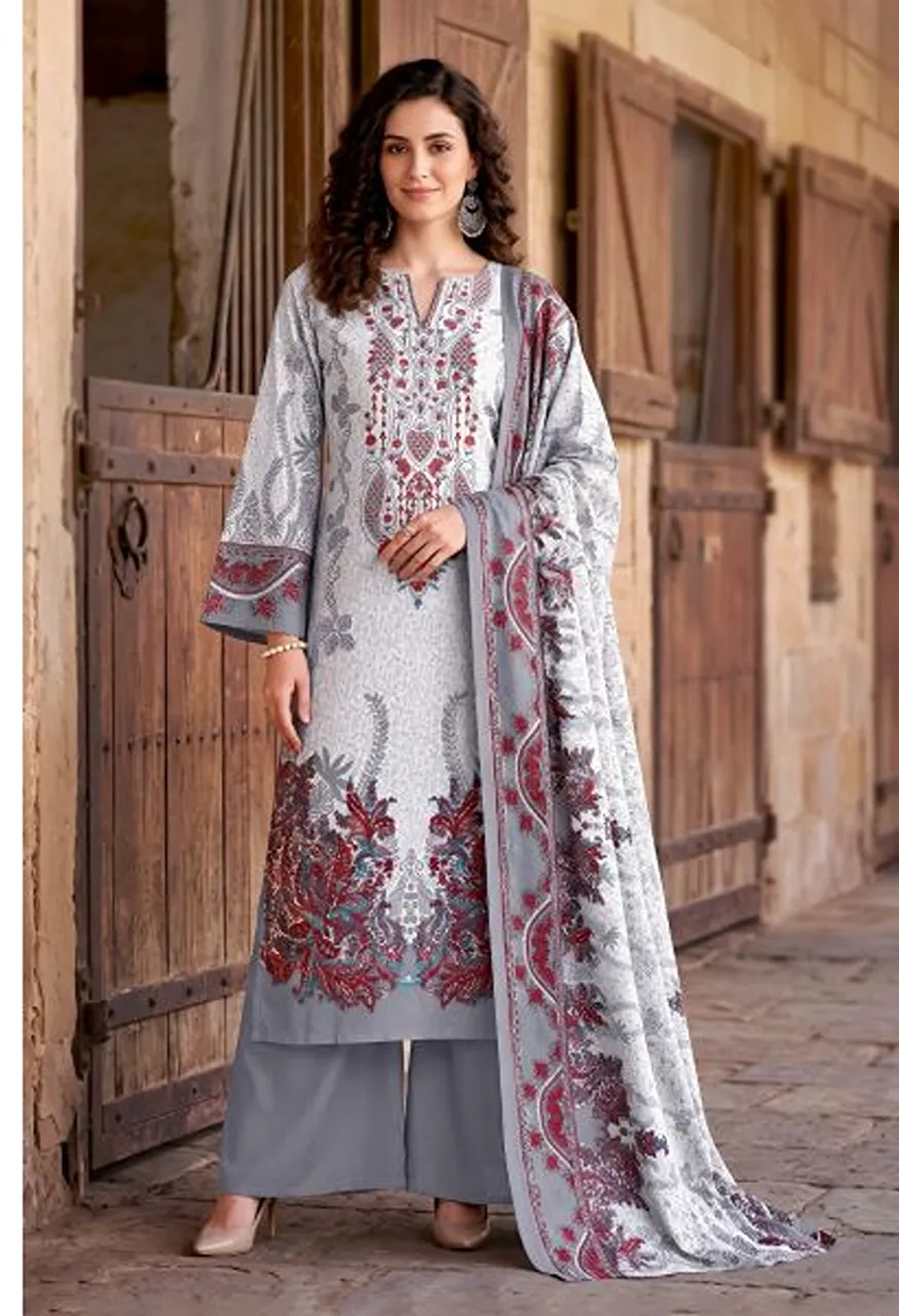 Ramsha Maria B Vol 13 Cotton Digital Printed Pakistani Salwar Kameez — Wholesale Salwar Suits, Ramsha wholesale from Surat — Photo 3