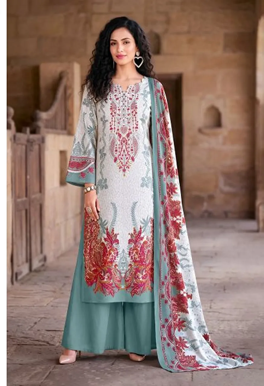 Ramsha Maria B Vol 13 Cotton Digital Printed Pakistani Salwar Kameez — Wholesale Salwar Suits, Ramsha wholesale from Surat — Photo 2