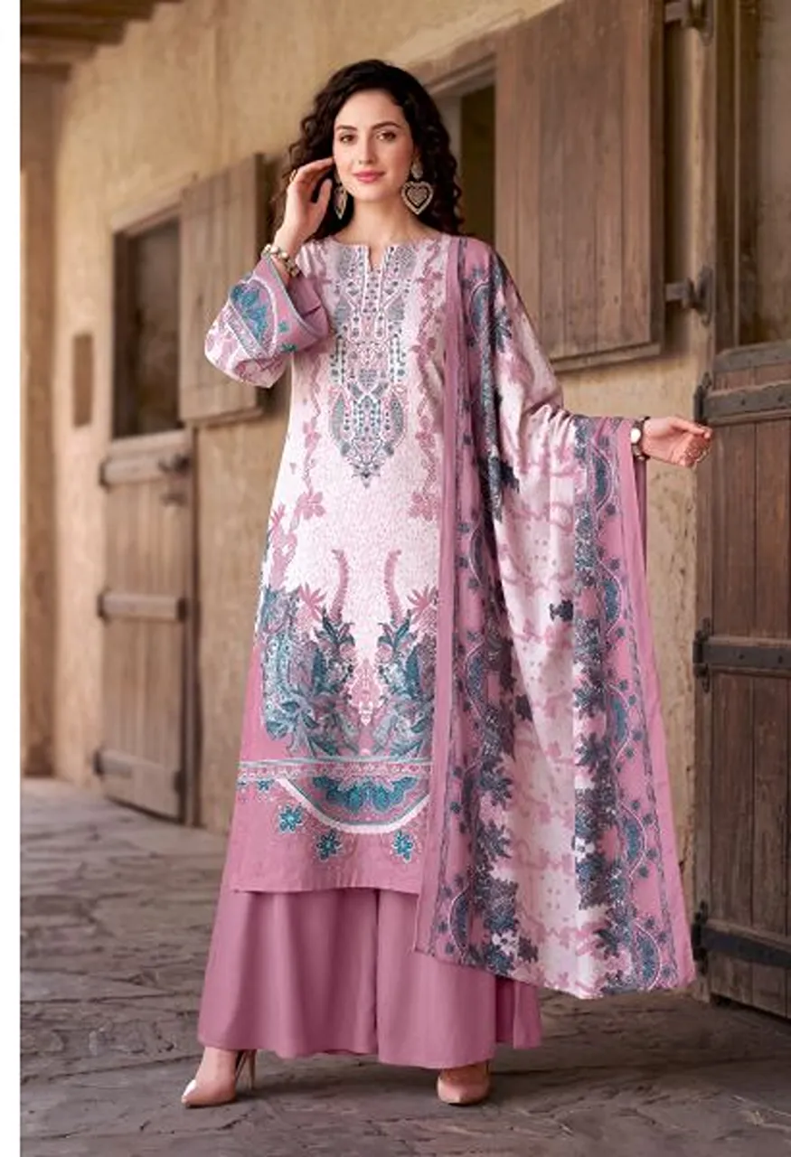 Ramsha Maria B Vol 13 Cotton Digital Printed Pakistani Salwar Kameez — Wholesale Salwar Suits, Ramsha wholesale from Surat — Photo 4