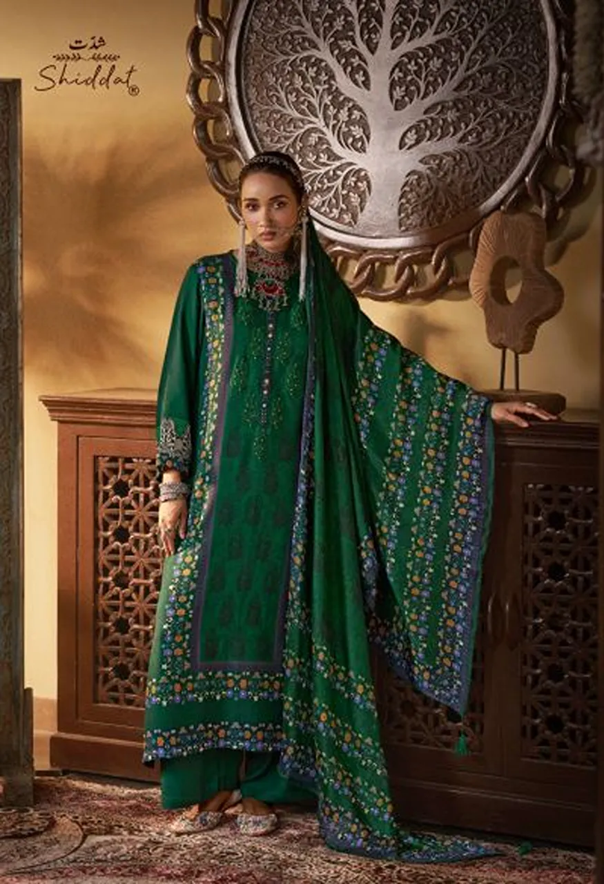 Shiddat Castiel 110 Viscose Pashmina Digital Printed Designer Salwar Kameez — Wholesale Salwar Suits, Shiddat wholesale from Surat — Photo 5