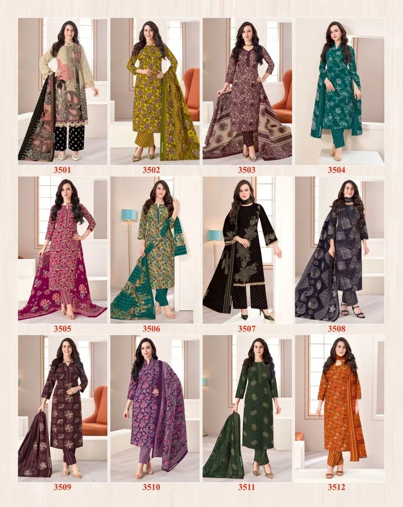 Shree Ganesh Samaiyra Vol 25 Pure Cotton Printed Dress Material Wholesale — Wholesale Salwar Suits, Shree Ganesh wholesale from Surat — Photo 21