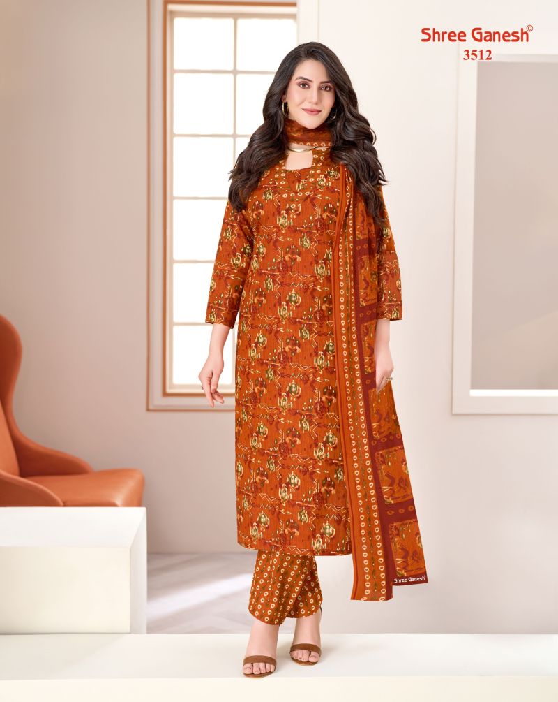 Shree Ganesh Samaiyra Vol 25 Pure Cotton Printed Dress Material Wholesale