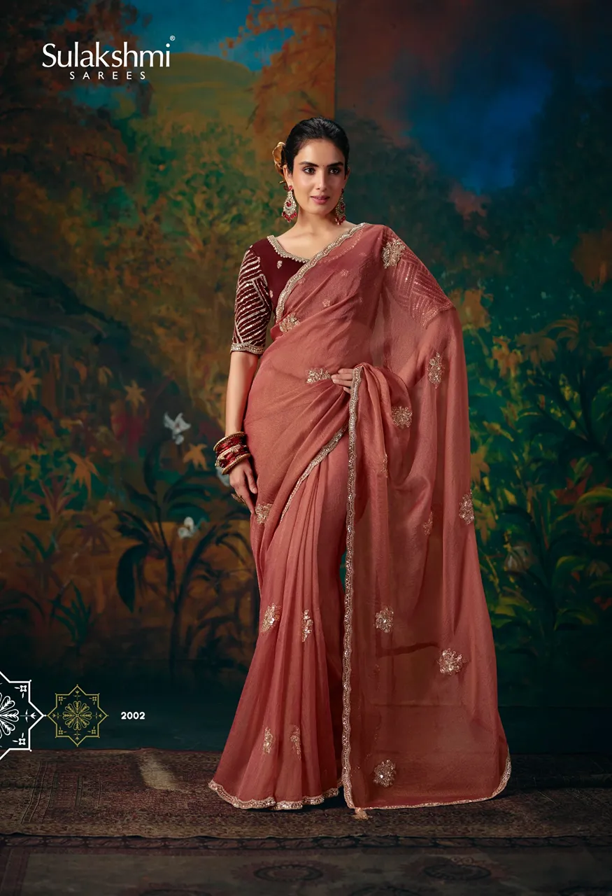 Sulakshmi Virasat Vol 02 Designer Saree Collection — Wholesale Sarees, Sulakshmi wholesale from Surat — view 15