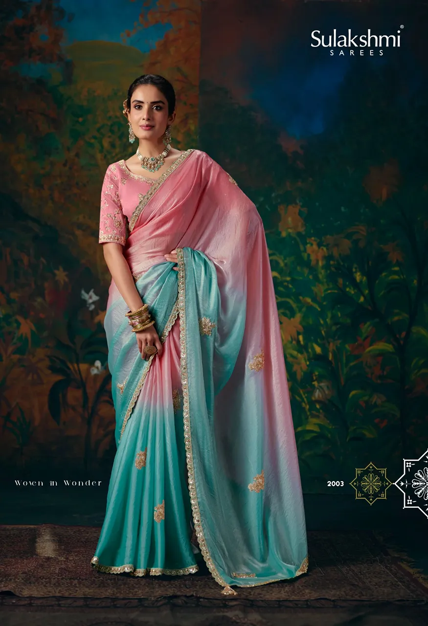Sulakshmi Virasat Vol 02 Designer Saree Collection — Wholesale Sarees, Sulakshmi wholesale from Surat — view 11
