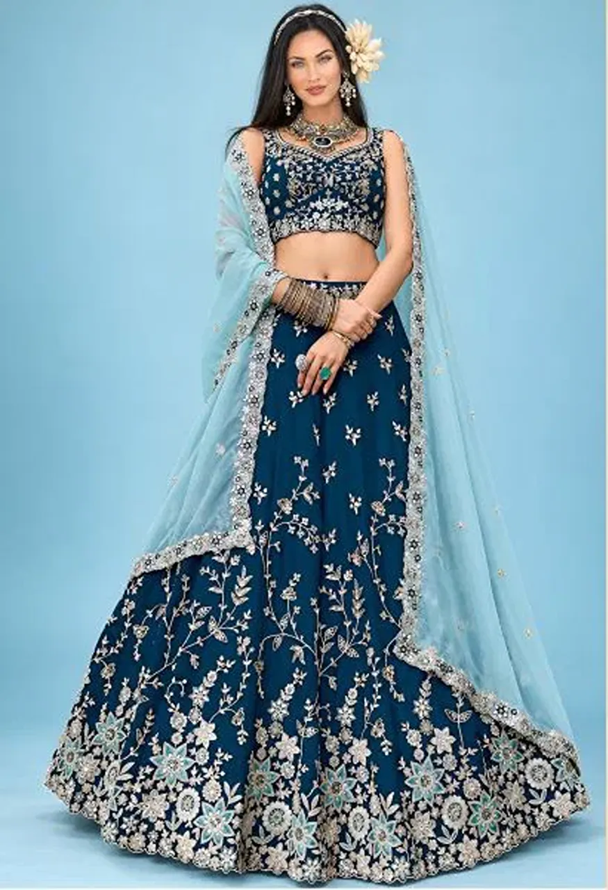 Zeel Vol 39 Rangoli Silk Lehenga with Zari, Sequin & Thread Embroidery Wholesale Collection