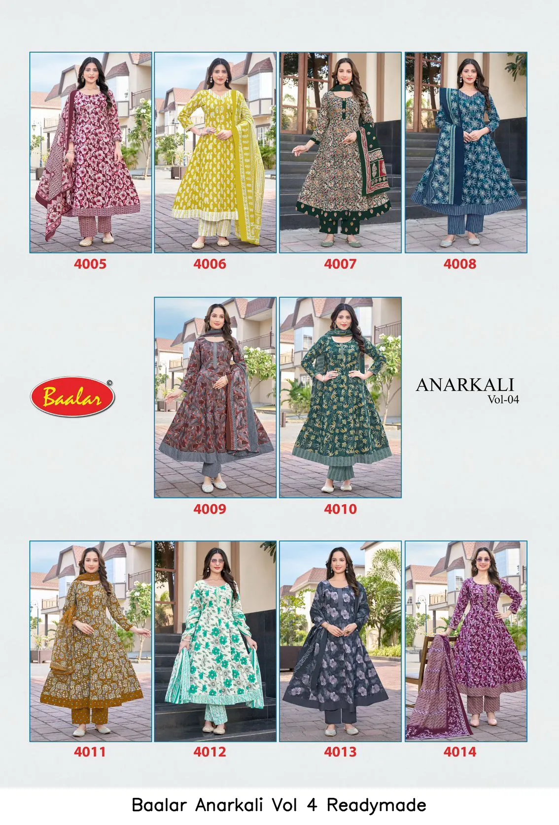 Baalar Anarkali Vol 4 Readymade