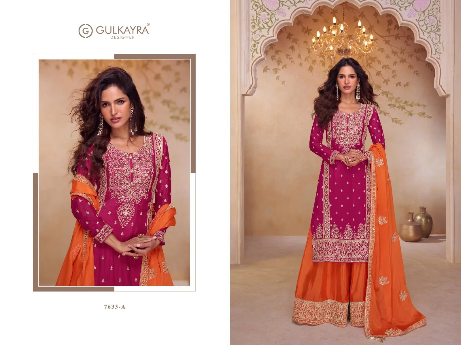 Gulkayra Shagun Chinon With Embroidery Work Salwar Suit
