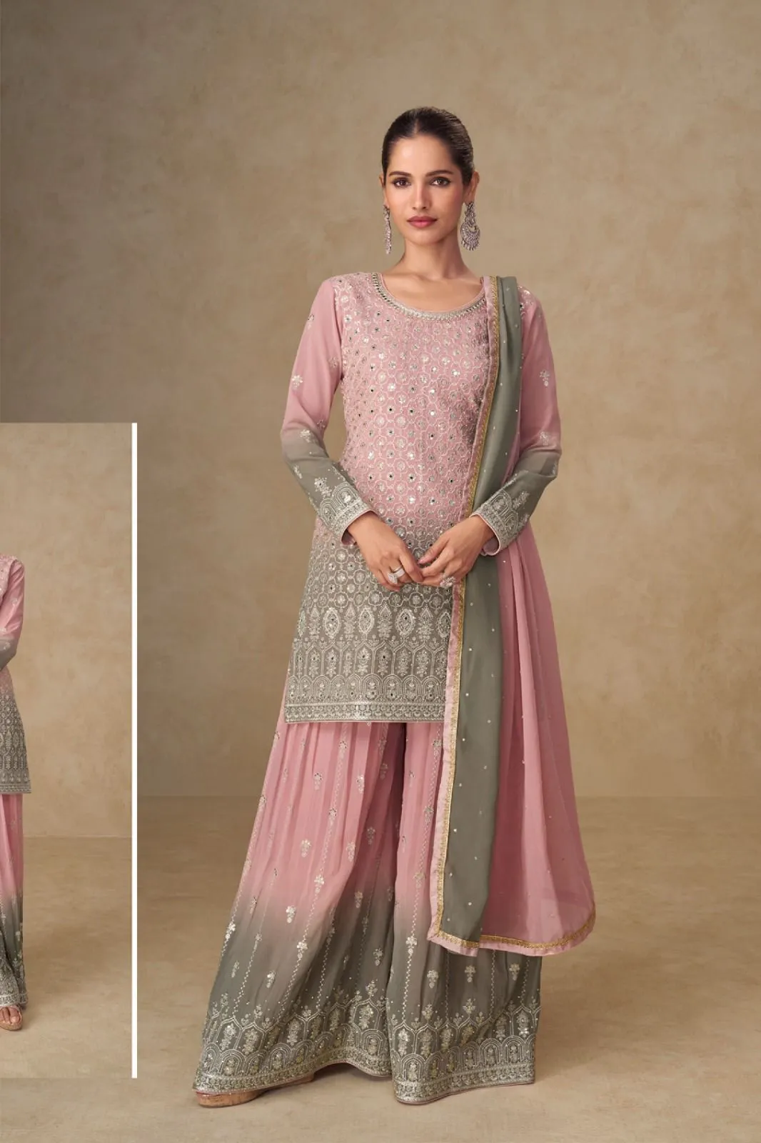 Gulkayra Shivani Georgette With Embroidery Work Salwar Kameez